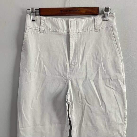 ATM Anthony Thomas Melillo | Women’s High Waist Crop Wide Leg Pants Stone Grey 4 - Picture 3 of 10